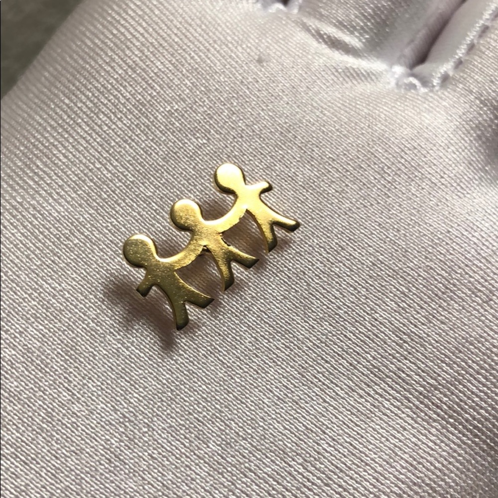 Mother or Dad pin. 3 boys shape loving your boys